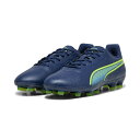 プーマ サッカースパイク メンズ プーマキング マッチ HG 107571-02 PUMA 人気モデル 中学 高校 部活 クラブ 軽量 土グラウンド 人工芝 履...