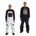 【全品対象最大10%OFFクーポン!7/13 10:00〜7/15 23:59】ディーシー DC スノーボードウェア パンツ メンズ DOCILE BIB AD...