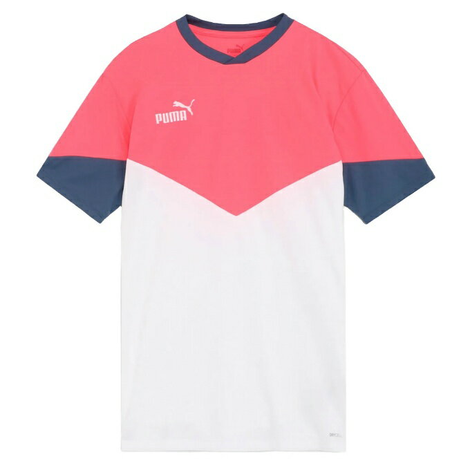 プーマ サッカーウェア プラクティスシャツ 半袖 メンズ INDIVIDUAL レトロ トレーニング シャツ 658826-53 PUMA