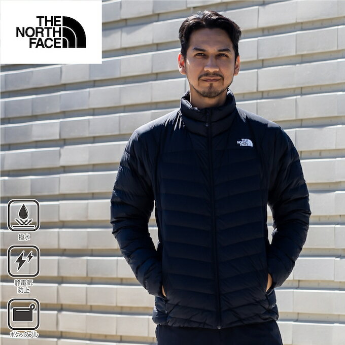 ザ・ノース・フェイス ダウンジャケット メンズ サンダージャケット Thunder Jacket NY82312 K THE NORTH FACE ノースフェイス ダウンパーカー 防風 防寒 保温