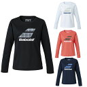 バボラ Babolat テニスウェア Tシャツ 長袖 レディース PURE ロングスリーブシャツ BWP3577