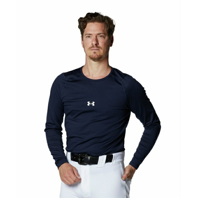 【全品対象最大10%OFF!11/20 20:00〜11/27 1:59】アンダーアーマー 野球 アンダーシャツ 長袖 メンズ UA COLDGEAR FITT...