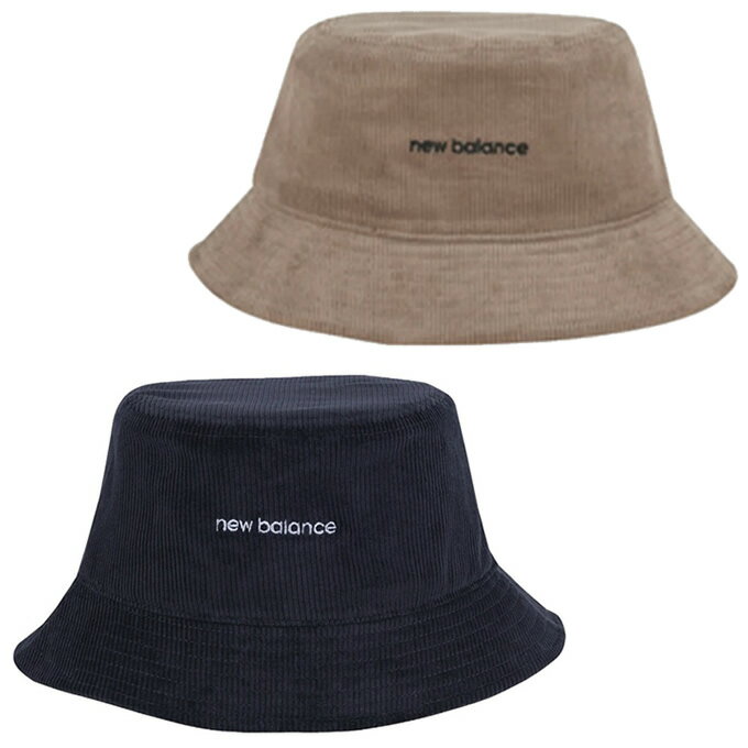 ニューバランス ハット メンズ レディース ウォッシュドコーデュロイバケットハット LAH23110 new balanceのサムネイル