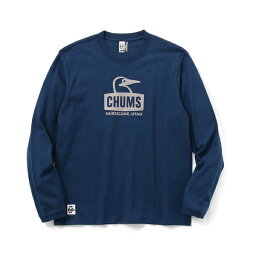 チャムス アウトドアウェア レディース チャムス CHUMS Tシャツ 長袖 レディース ブービーフェイスブラッシュドロングスリーブTシャツ CH11-2303 Navy/Gray