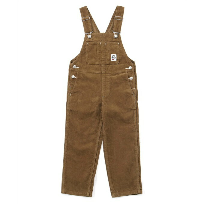 【全品対象最大10％OFF！11/20 20:00～11/27 1:59】チャムス CHUMS ロングパンツ ジュニア キッズオールオーバーザコーデュロイオーバーオール CH23-1090 Khaki