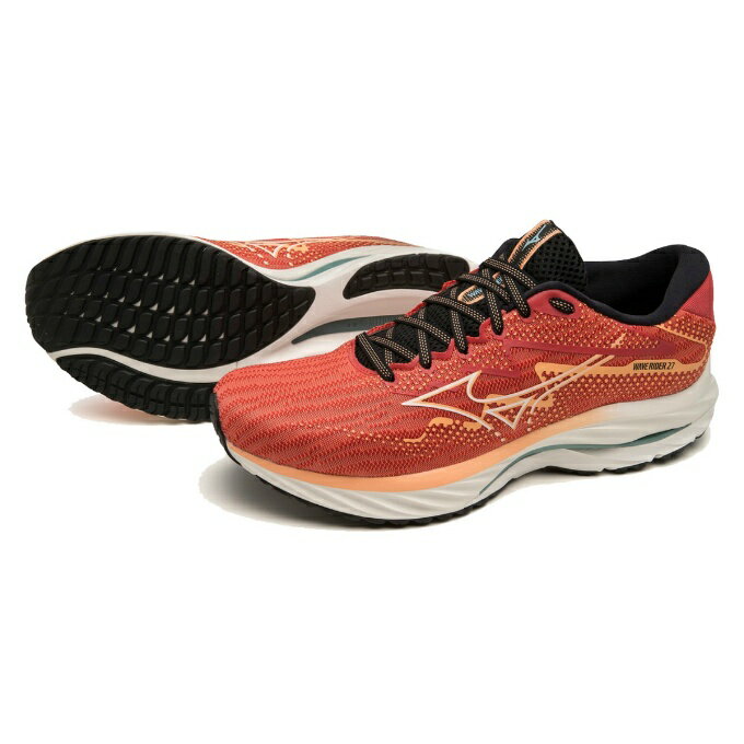 ミズノ ランニングシューズ メンズ ウエーブライダー27 WAVE RIDER 27 J1GC230307 MIZUNOのサムネイル