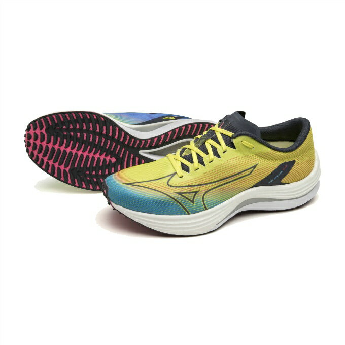 ミズノ ランニングシューズ メンズ ウエーブリベリオンフラッシュ WAVE REBELLION PRO J1GC233551 MIZUNOのサムネイル