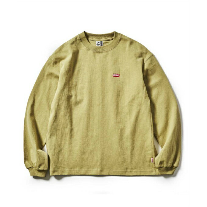 ॹ Ĺµ ǥ HIMARAYACHUMS Batch Logo L/S T-Shirt CH11-2324 Beige CHUMS