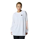 アンダーアーマー Tシャツ 長袖 レディース UAヘビーウェイト テキストロゴ ロングスリーブTシャツ 1384111-100 UNDER ARMOUR