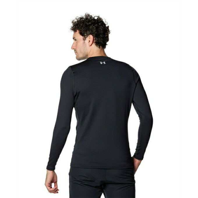 アンダーアーマー ゴルフ アンダーウェア 長袖 メンズ UA COLDGEAR Fitted Long Sleeve Crew 1381819-001 UNDER ARMOUR