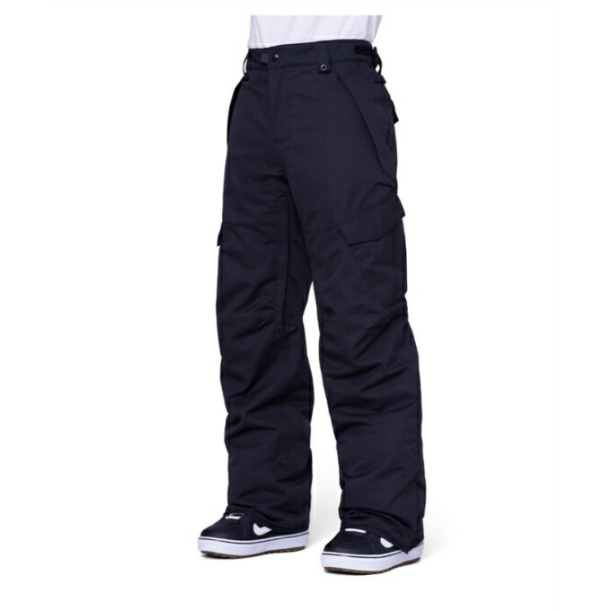 シックスエイトシックス 686 スノーボードウェア パンツ メンズ INFINITY INSULATED CARGO PANT M2W213 BLACK