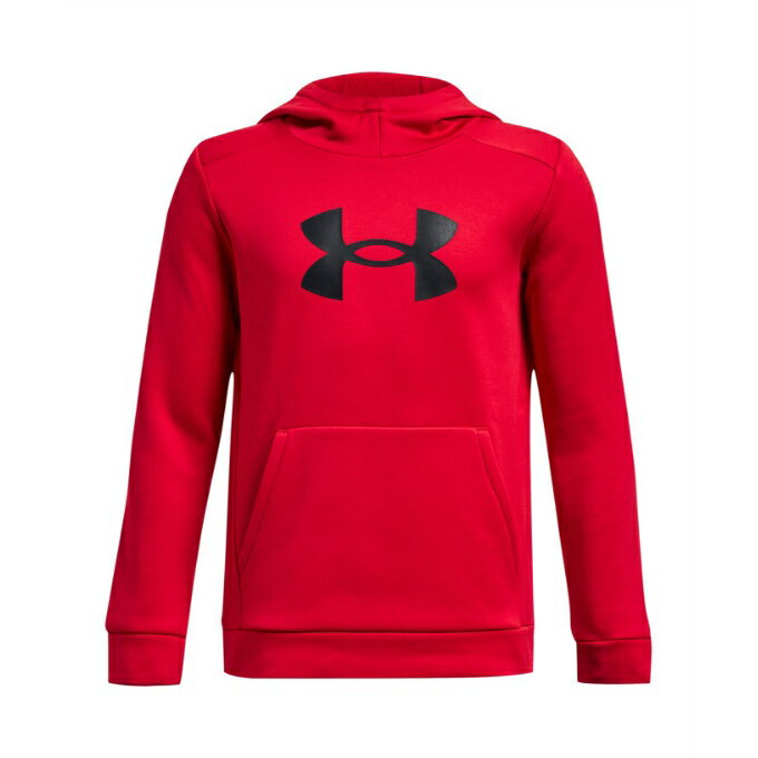 アンダーアーマー スウェットパーカー ジュニア UAアーマーフリース ビッグロゴ フーディー 1379799-600 UNDER ARMOUR