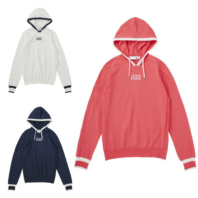 ルコックスポルティフ le coq sportif ゴルフウェア セーター レディース フーディーセーター QGWWJL05