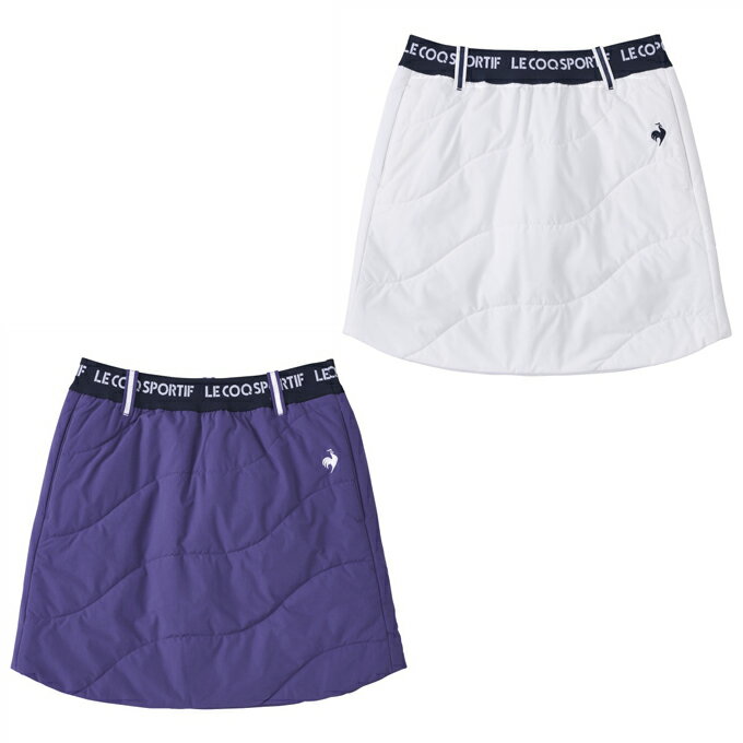 ルコックスポルティフ le coq sportif ゴルフウェア スカート レディース 中わたスカート QGWWJE10