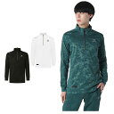 オークリー ゴルフウェア 長袖シャツ メンズ SKULL ENDEAVOR LS ZIP MOCK SHIRT スカルハーフジップ長袖モックシャツ FOA405...