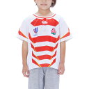 カンタベリー CANTERBURY ラグビー日本代表レプリカジヤージ ジュニア ジャパンRWC2023キッズレプリカホームジャージー RGJ33982WC