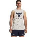 アンダーアーマー UNDER ARMOUR Tシャツ 半袖 メンズ UAプロジェクトロック タンク ブラフマ ブル 1373787-114