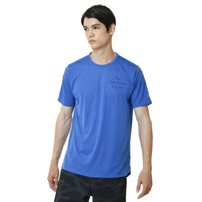 ニューバランス ランニングウェア Tシャツ 半袖 メンズ Impact RunグラフィックショートスリーブTシャツ MT21277 MBH new balance
