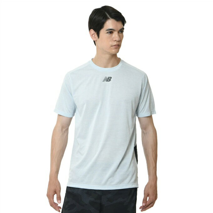 ニューバランス ランニングウェア Tシャツ 半袖 メンズ Impact ルミナスショートスリーブTシャツ MT31251 IBH new balance