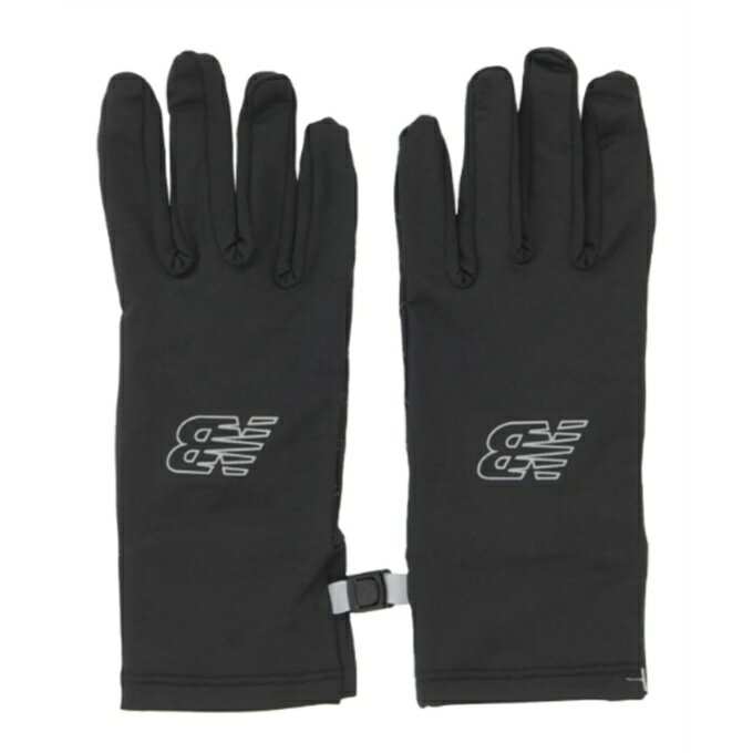 【購入後レビュー記入でクーポンプレゼント中】 ニューバランス ランニング 手袋 スピードライトウェイトグローブ LAG31152 BK new balance