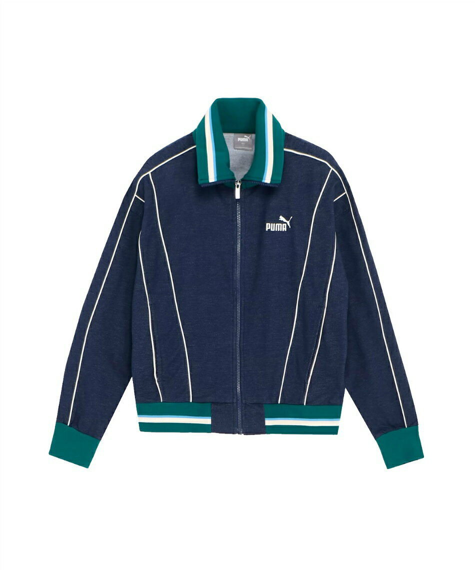 PUMA(プーマ) / ジャージ/7/コットン/BLU/トラックジャケット
