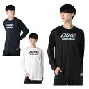 バイク BIKE バスケットボール 長袖シャツ メンズ プラクティスTシャツ BK6303