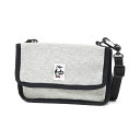 `X CHUMS V_[obO Y fB[X ~j|[`XEFbg Mini Pouch Sweat CH60-3653 H/GRAY