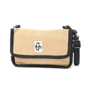 `X CHUMS V_[obO Y fB[X ~j|[`XEFbg Mini Pouch Sweat CH60-3653 BEIGE