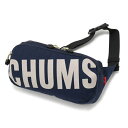 チャムス CHUMS ボディバッグ メンズ レディース リサイクルチャムスウエストバッグ ウエストポーチ Recycle CHUMS Waist Bag CH60-3534 NAVY