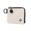 `X CHUMS z Y fB[X TCNGVFCvgWbvEHbg Recycle L-Shaped Zip Wallet CH60-3566 GREIGE