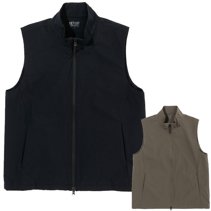 セトアウト 中綿ベスト メンズ レディース HAS SUI ウォームベスト SO171132A06 SETOUT