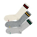 ヘインズ Hanes ゴルフ ソックス メンズ 3足組 フルレングスリブソックス HMSCY002