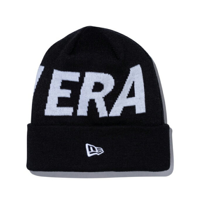 ニューエラ NEW ERA ゴルフ ニット帽 メンズ ベーシック カフニット Billboard ブラック × ホワイト 13751386