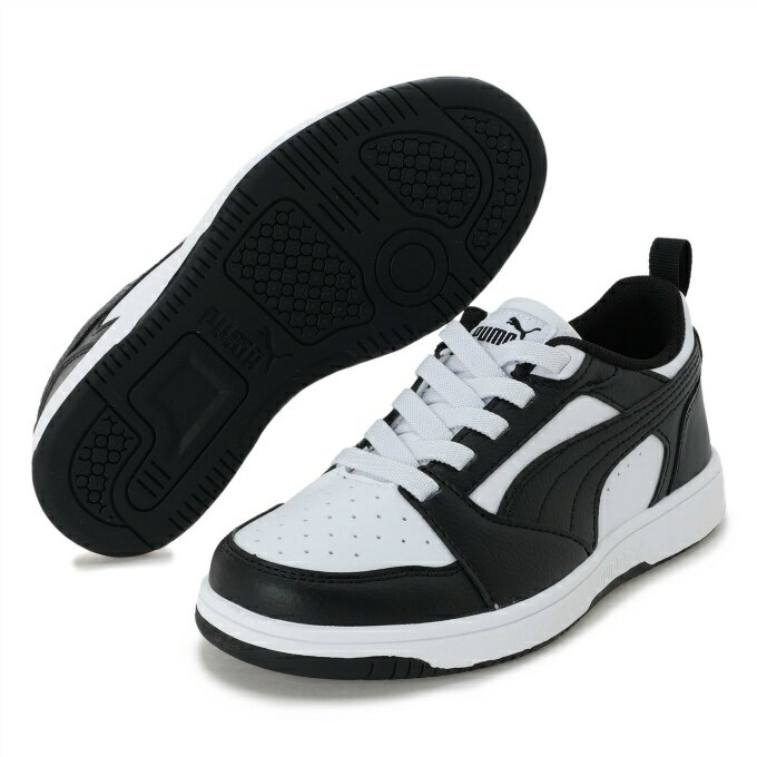 【全品対象最大10%OFFクーポン 2025/11/30 0:00〜12/11 1:59】プーマ ジュニアスニーカー リバウンド V6 ロウ PS 396742...