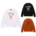 スポルディング SPALDING バスケットボール 長袖シャツ メンズ レディース ロングスリーブTシャツ テキサス ロゴ HOOK’EM SMT SMT23132TX