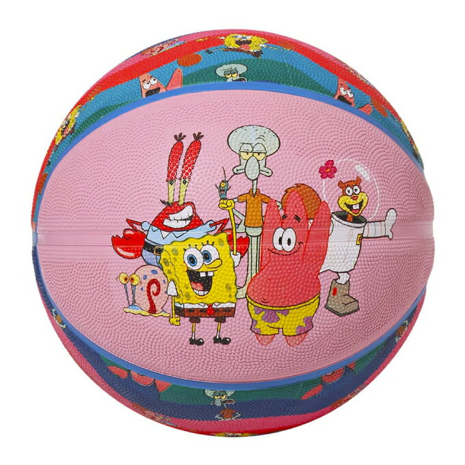 【11月30日(土)0:00〜12月11日(水)1:59限定商品500円クーポン発行中】スポルディング SPALDING バスケットボール 6号球 スポンジ・ボブ キャラクター ラバー 6号球 85-044J