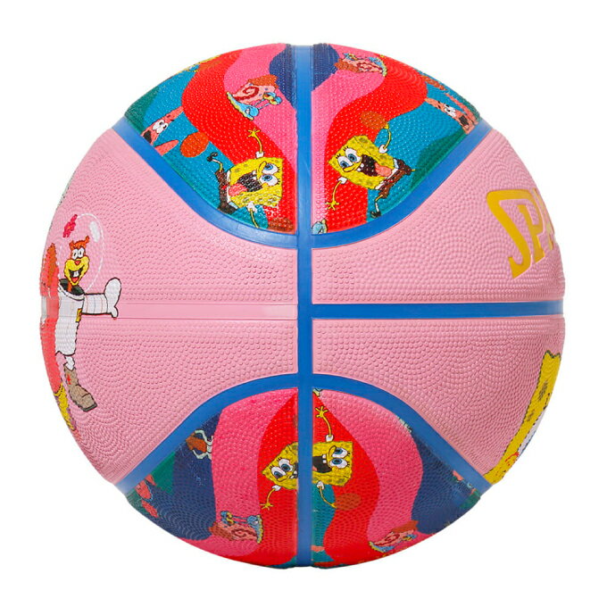 スポルディング SPALDING バスケットボール 5号球 スポンジ・ボブ キャラクター ラバー 85-043J
