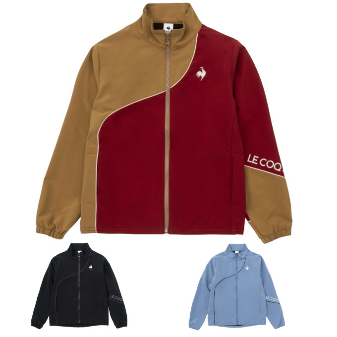 ルコックスポルティフ アウトドアジャケット レディース ルコックスポルティフ le coq sportif クロスジャケット レディース ヒートナビクロス スタンドジャケット QMWWJF21