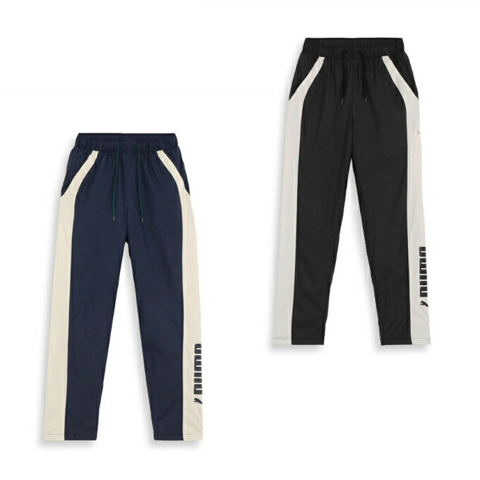 プーマ ウインドブレーカー パンツ レディース ウィメンズ トレーニング トリコット ウーブンパンツ 裏起毛 524295 PUMA