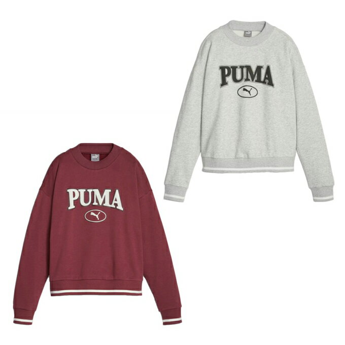 プーマ スウェットトレーナー レディース ウィメンズ PUMA SQUAD クルースウェット 623333 PUMA