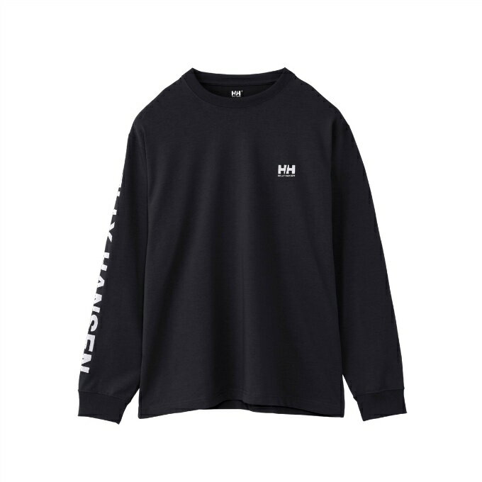 ヘリーハンセン HELLY HANSEN Tシャツ 長袖 メンズ ロングスリーブレターティー L/S Letter Tee HH32380 K