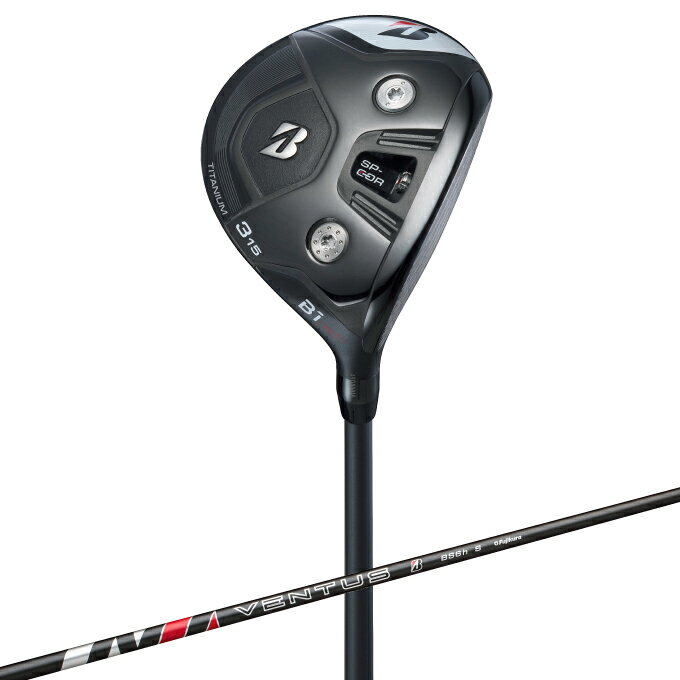 ブリヂストンゴルフ BRIDGESTONE GOLF ゴルフクラブ フェアウェイウッド メンズ VENTUS BS6 カーボンシャフト B1ST FAIRWAYWOODS