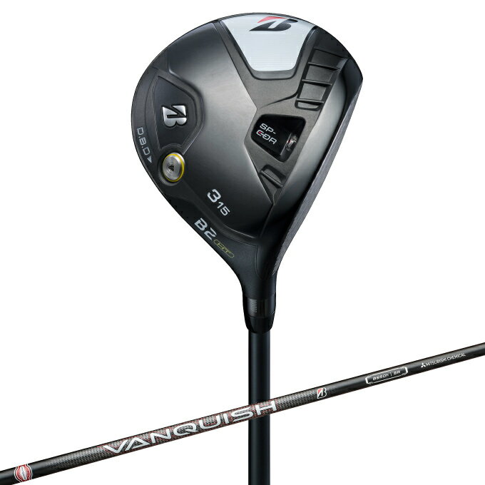 ブリヂストンゴルフ BRIDGESTONE GOLF ゴルフクラブ フェアウェイウッド メンズ VANQUISH BS50 カーボンシャフト B2HT FAIRWAYWOODS