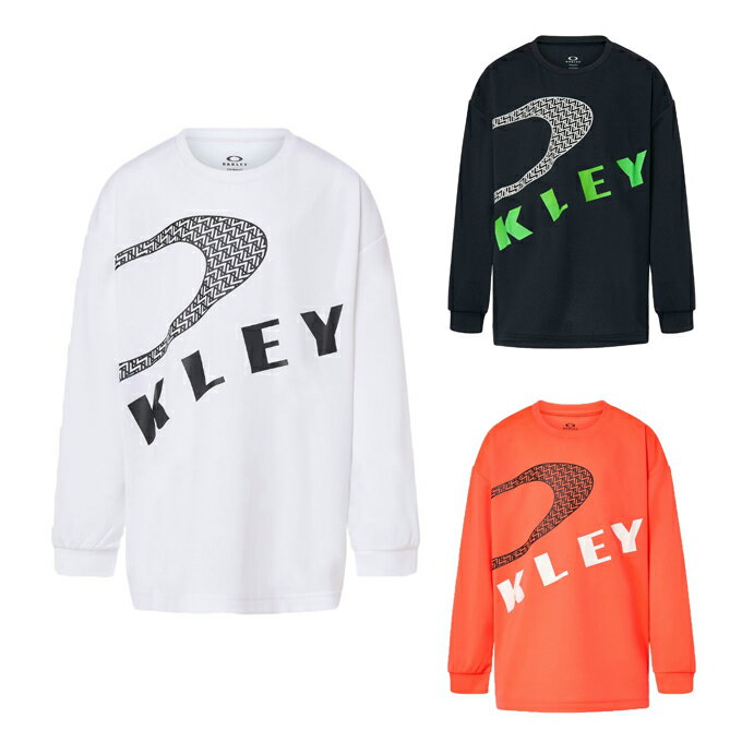 【10月14日(土)20:00〜10月18日(水)23:59限定商品500円クーポン発行中】オークリー Tシャツ 長袖 ジュニア ENHANCE STRT QD LS TEE YTR 6.0 FOA405772 OAKLEYのサムネイル