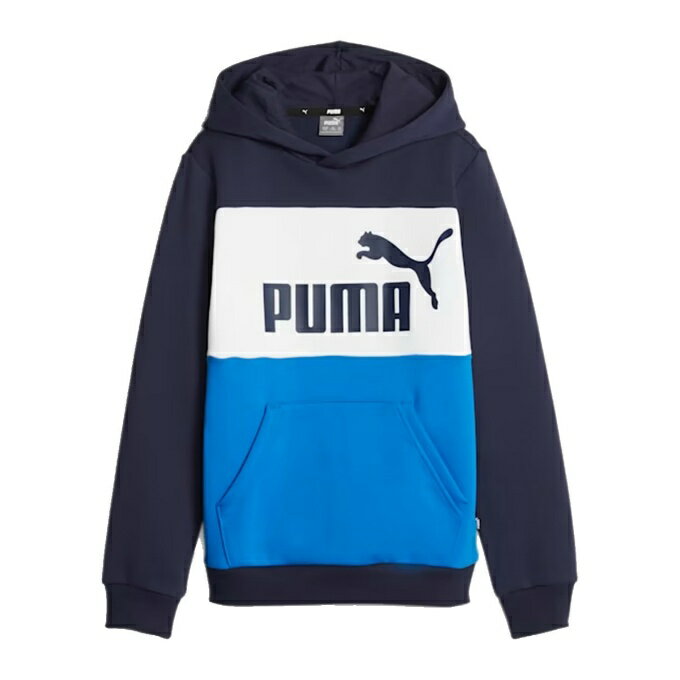 プーマ スウェットパーカー ジュニア キッズ ボーイズ ESS カラーブロック フーディー 672635-48 PUMA