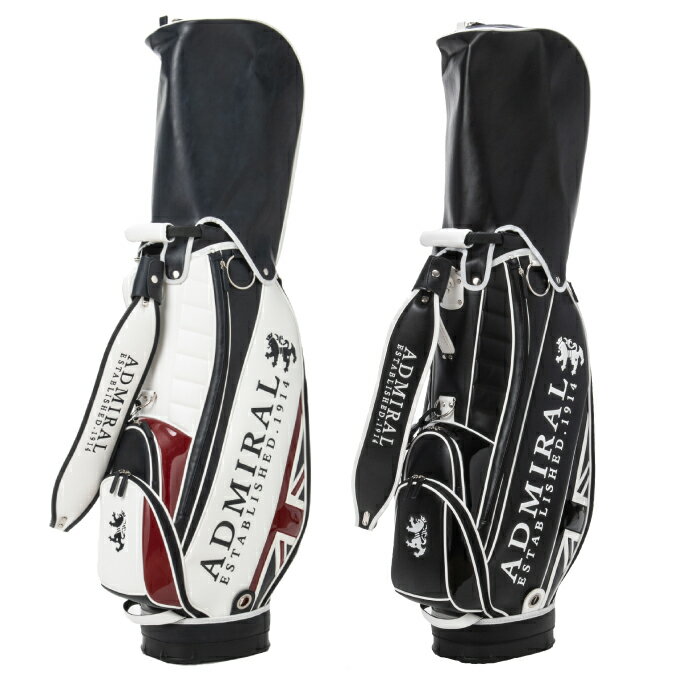 【全品対象最大10%OFF!11/20 20:00〜11/27 1:59】アドミラル Admiral キャディバッグ メンズ カートキャディバッグトラディショナ...