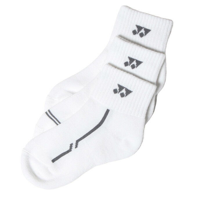 ヨネックス ソックス 3足組 ジュニア 限定 JRアンクル 3Pソックス 19217JY YONEX