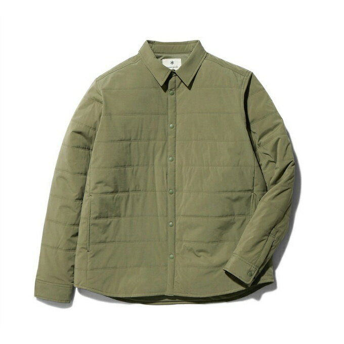 スノーピーク 中綿ジャケット メンズ Flexible Insulated Shirt SW-23AU003 OL snow peak