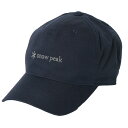 【全品対象最大10%OFFクーポン!7/13 10:00〜7/15 23:59】スノーピーク 帽子 キャップ メンズ レディース Snow Peak Logo ...