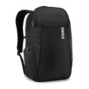 スーリー THULE バックパック リュック Accent Backpack 23L - Black 3204813 通学 通勤 多機能 収納 ノートPC タブレット サングラス メンズ レディース ‥